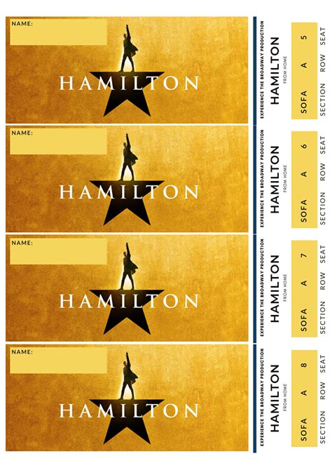 Printable hamilton ticket template free. Things To Know About Printable hamilton ticket template free. 
